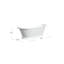 Sandringham 70.13'' L Freestanding Soaking Bathtub-17755804