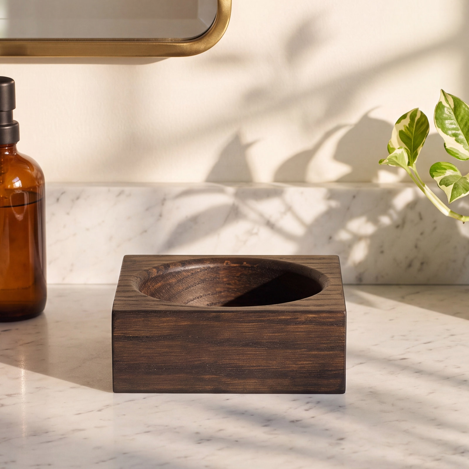 Modo Wood Bathroom Accessory Tray