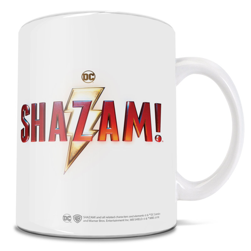Logo Shazam - tasse à café Shazam Dc Comics - 11 oz