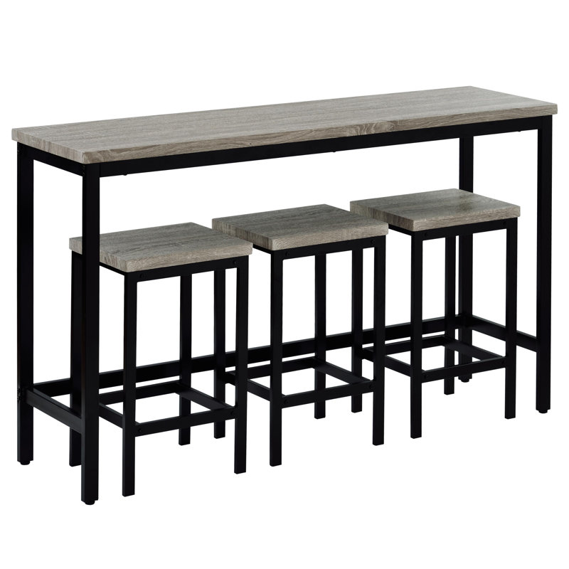 Georgina Dining Set, Gray Duplicate