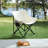2PCS Outdoor Camping Chairs Folding/Portable, Carry Bag ,Beige, Chair-453495146
