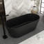 65 po X 30 po  Baignoire de trempage autoportante à surface solide-111179589