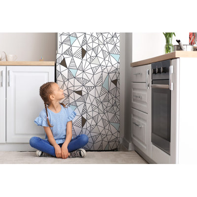 Abstract Door Decal