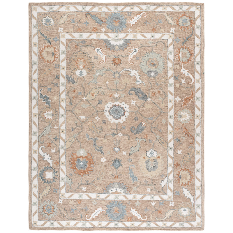 Metro Hand Tufted Wool Oriental Rug, Rectangle 8' x 10'