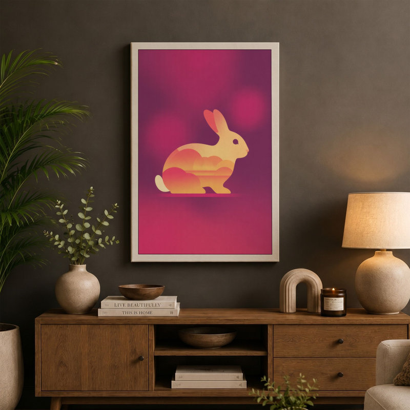Print, 18x12 - 45.7 x 30.5 cm, Terracotta Border