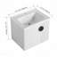 Meuble-lavabo 24 po avec lavabo, pour petite salle de bain, meuble-lavabo avec porte à fermeture en douceur-47874602