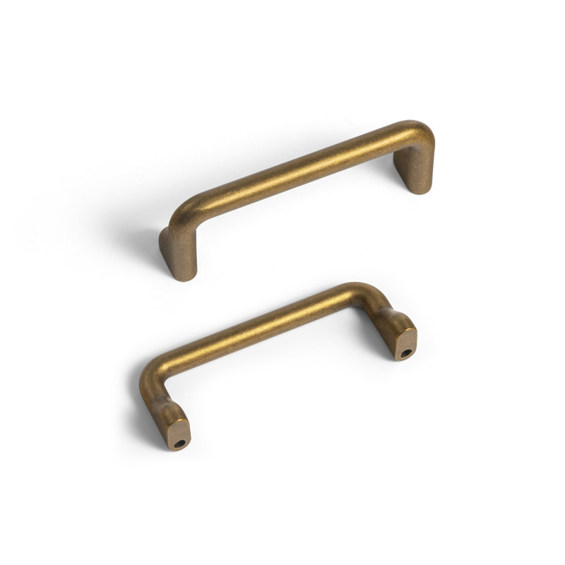 3" Center To Center Bar Pull, Antique Brass