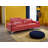 Brijin 86'' Upholstered Red Sofa-758378976-758378978