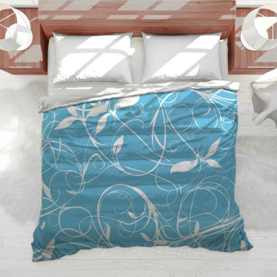 Swirls Bedding Cool Pattern Comforter Refreshing