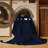Machine Washable Pantelie Minimalist Rug in Gray – Navy Binding-280571842