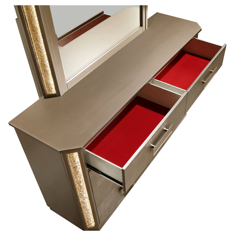Commode Medusa en bois