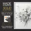 Reproduction florale rétro encadrée XIXème - bois massif-366440584-366440598