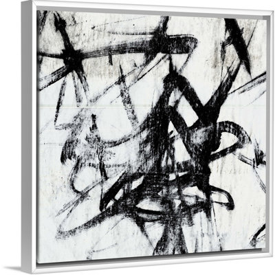 Reproduction d’art, "monotype Scribble I" par Jennifer Goldberger