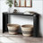 Thick Top Entryway Table with Reversible Curved Legs-1149318300
