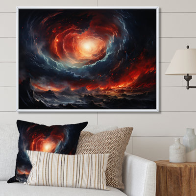 Rêves de galaxie astronomique orange gris