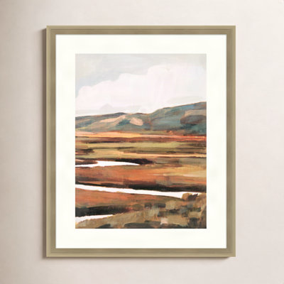 Mountain Field II Print by Victoria Borges