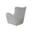 Fauteuil d'appoint pivotant rembourré