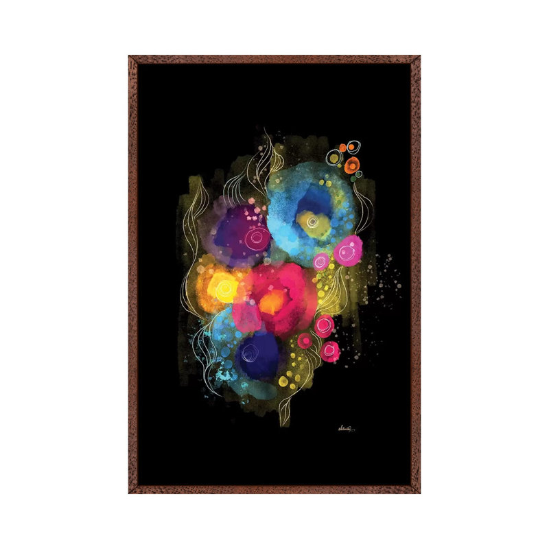 Rainbows In The Garden by Soul Curry Art & Illustrations - Gallery-Wrapped Canvas Giclée on Canvas, 66.04 cm H x 45.72 cm W