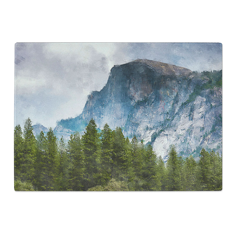 Yosemite National Park Vol.2 Painting Chopping Board, 0.4cm H x 20cm W x 28.5cm L