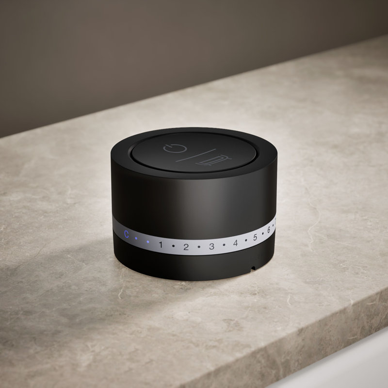 DTV Mode Deck-Mount Bath Filler Digital Interface, Deck-Mount, Matte Black