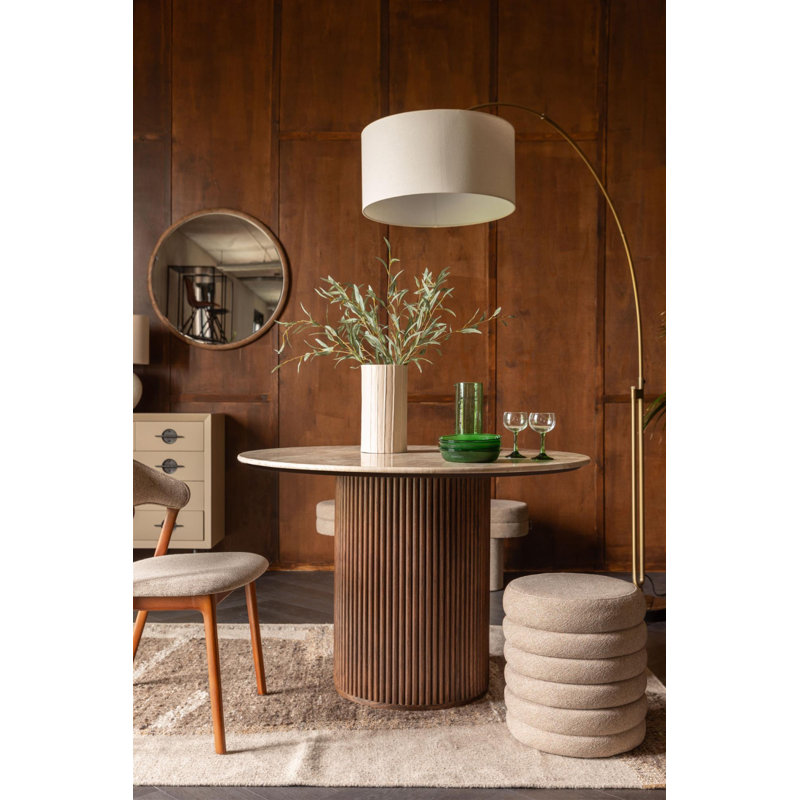 Fern Upholstered Accent Stool