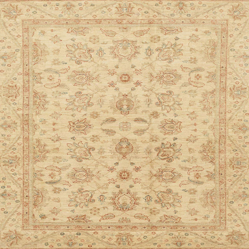Abstract Indoor Rug, Square 8'