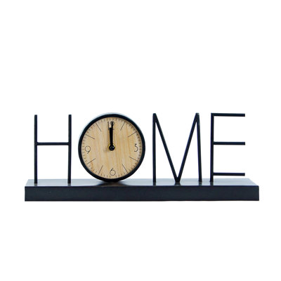 Numerical Metal Mechanical Tabletop Clock