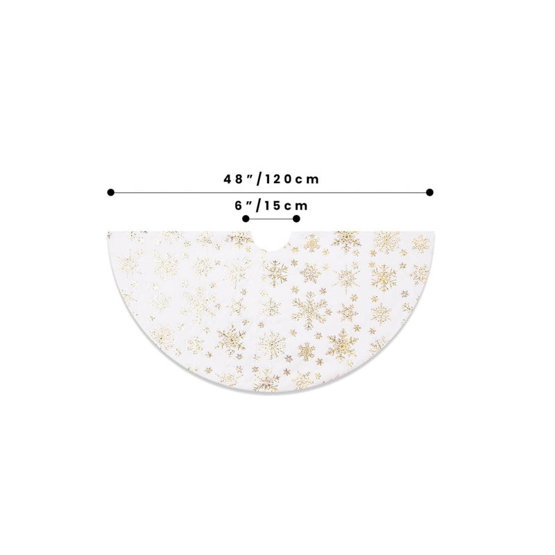 Tree Skirt, Gold