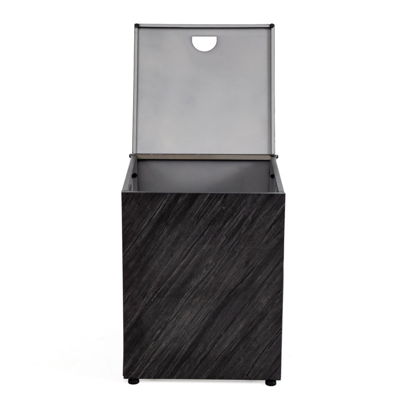 Table de couverture de réservoir de propane avec grain de pierre, conception américaine, idéale pour le patio et le balcon, pouvant servir de pièce décorative de café, apparence de grain de rangement simple à assembler, jardin, support à plante, déplacer