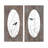 Wood Bird Brown Wall Decor with Tree Branches