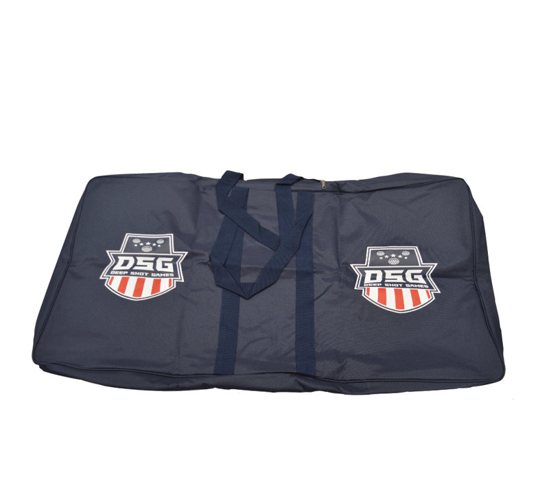 Ensemble de deux parties - jeux de lancer de sac de golf et de basketball