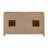 Souther 60'' Double Bathroom Vanity Base Only in Brushed Oak Finish