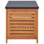 Rosalind Wheeler Aikens 150cm W 0L Eucalyptus Deck Box in Brown