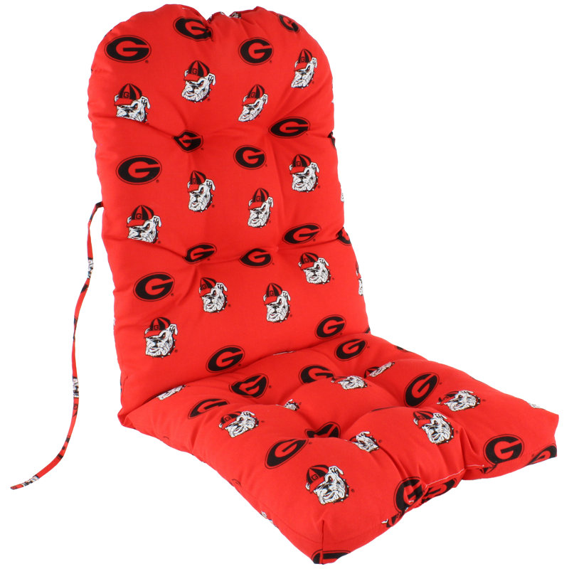 Coussin de chaise adirondack intérieur/extérieur NCAA