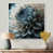 White Floater Framed
