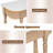 Retro Corner-curved Console Table-632161176