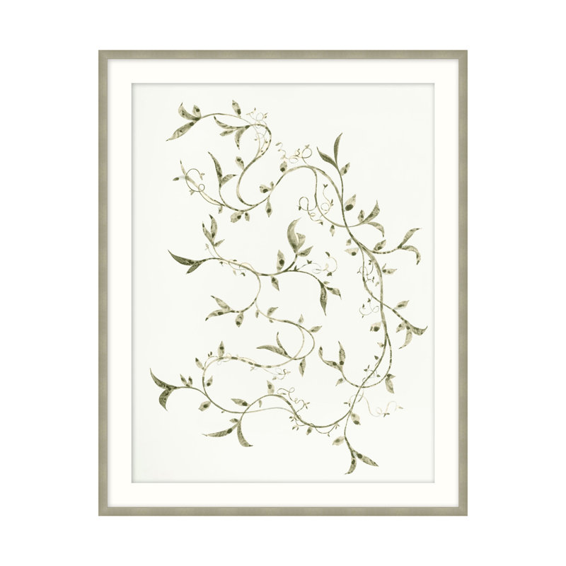 «Leafy Vines 4» par Studio L57 Affinity - impression d'un seul cadre, H 23,75 po x l 19,75 po