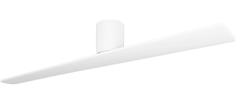 Plank Smart 60 Hugger Ceiling Fan, Matte White