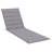 78.3" Long Acacia Single Chaise with Cushions-125118939