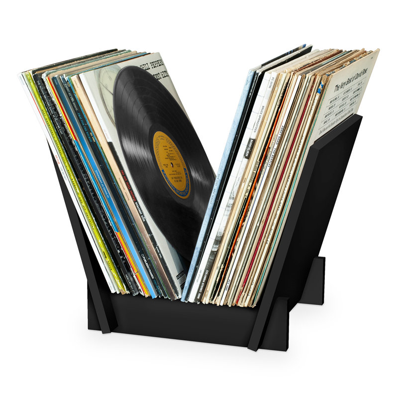 14.2'' H Media Shelves, Black