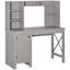 Bureau d'ordinateur avec huche et armoire Farmhouse-443402792