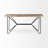 Elidge Solid Wood Iron Writing Desk