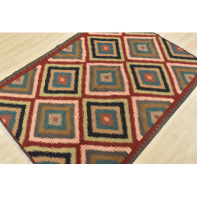 One-of-a-Kind 4'8'' X 6'1'' Wool Area Rug in