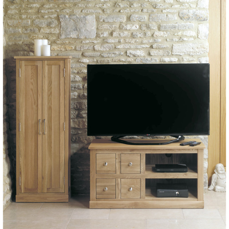 Latavis Unfinished TV Stand for TVs up to 50