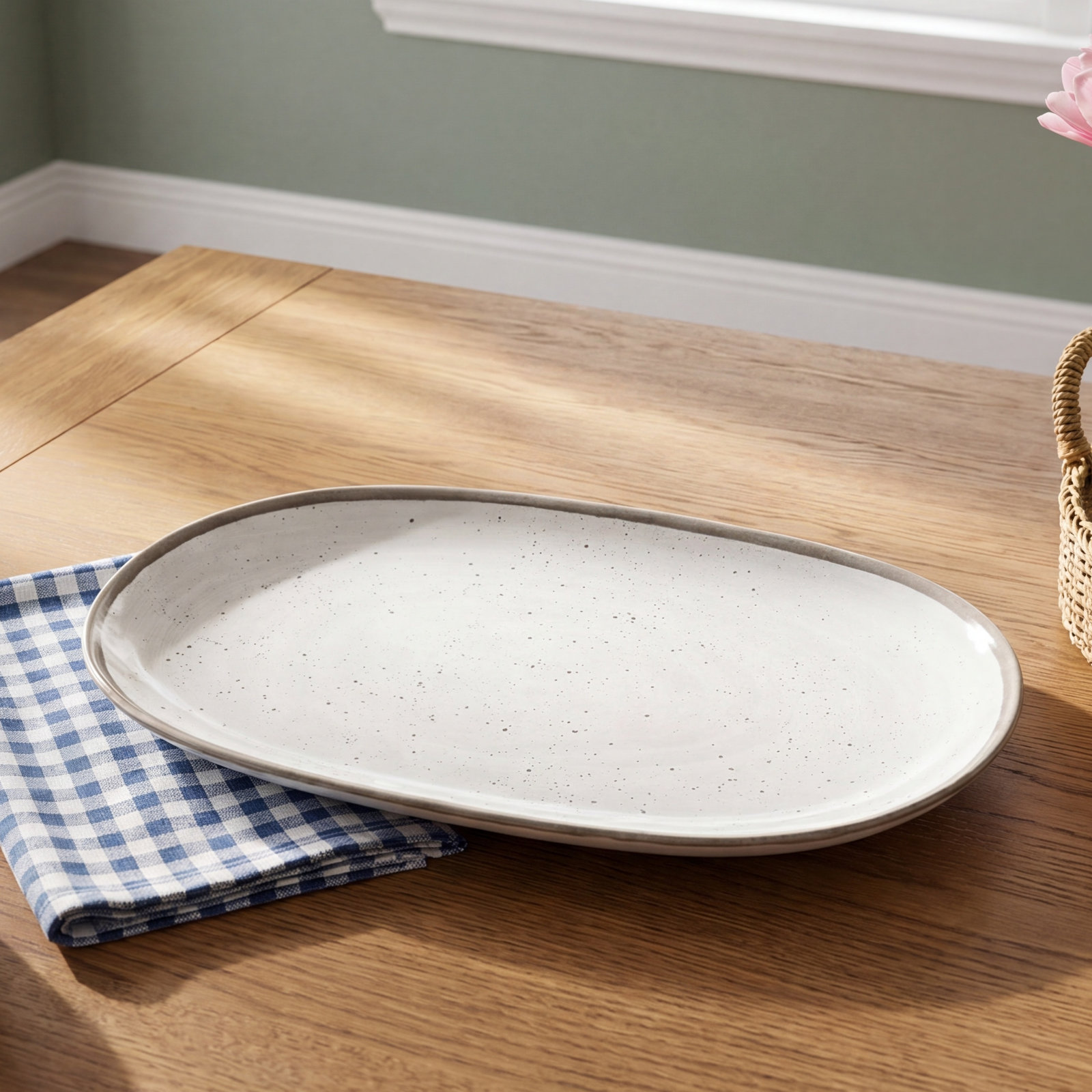 Laya Speckled Platter