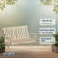 Balancelle de patio 2 places Outsunny-647934366-660132268