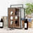Neill 3 Bottle Tabletop Wine Bottle & Glass Rack in