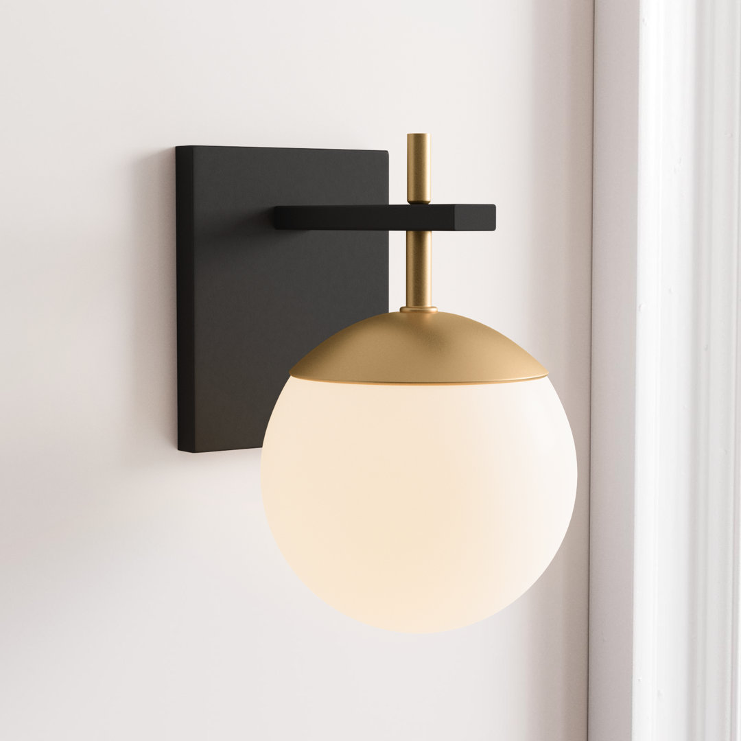 Vicky 1-Light Armed Sconce Kelly Clarkson Home