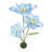 Three-Headed Artificial Tulips Flowers For Wedding Reception-186425063