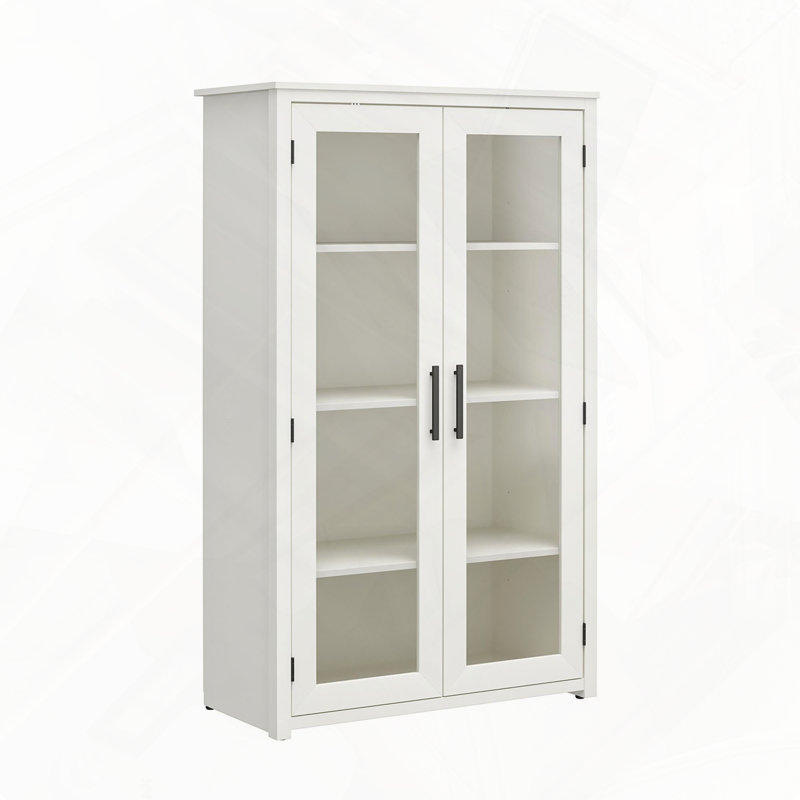 Verrous magnétiques en métal Lulu Modern Curio Cabinet